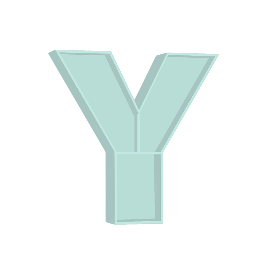 Y - Alphabet Shelf