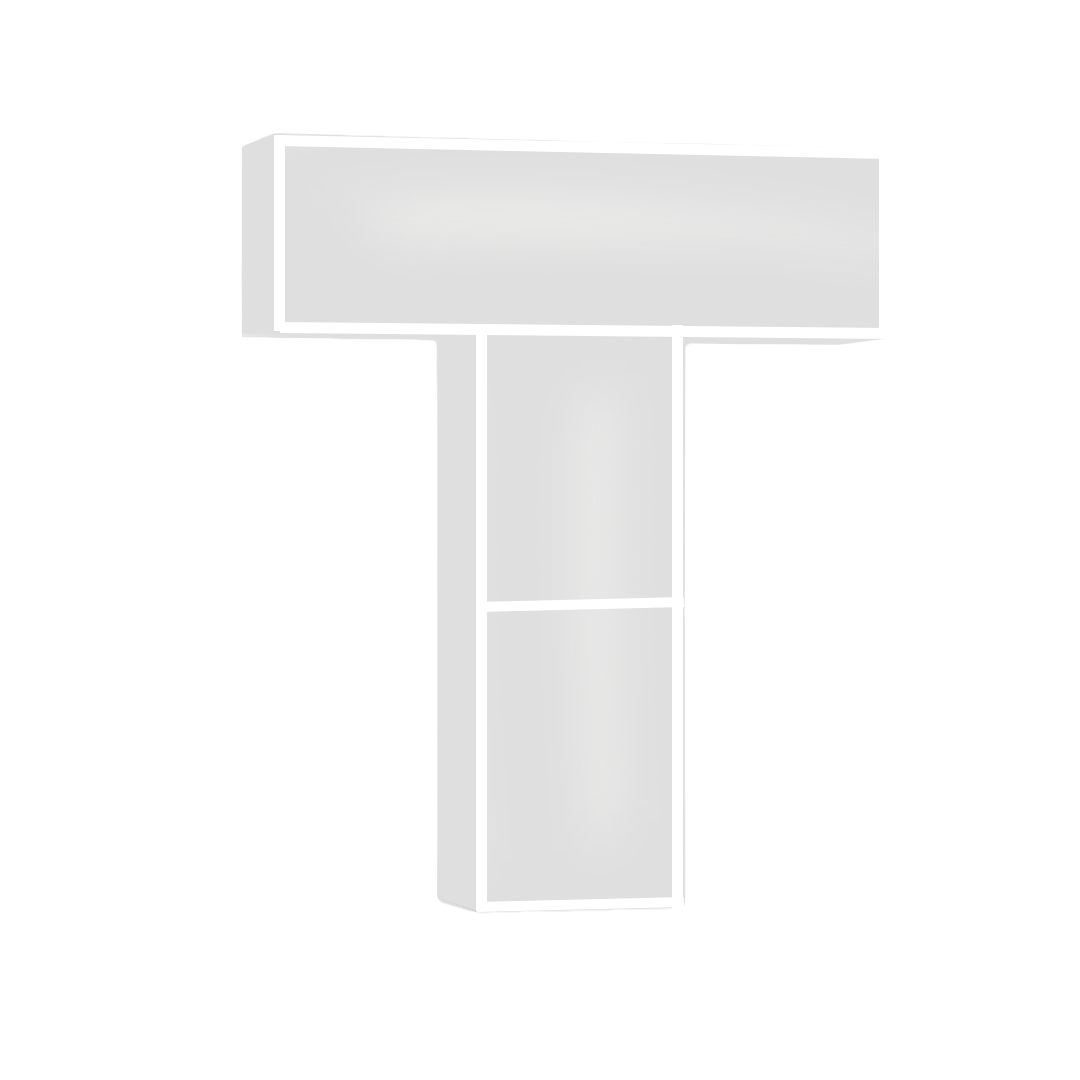 T - Alphabet Shelf