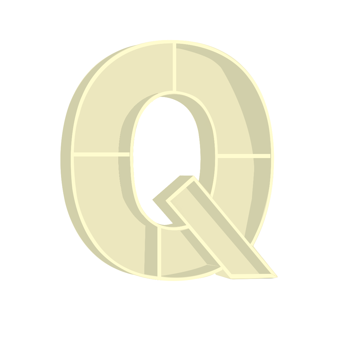 Q - Alphabet Shelf