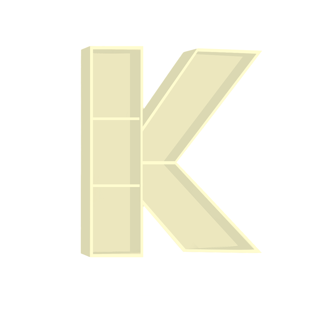 K - Alphabet Shelf