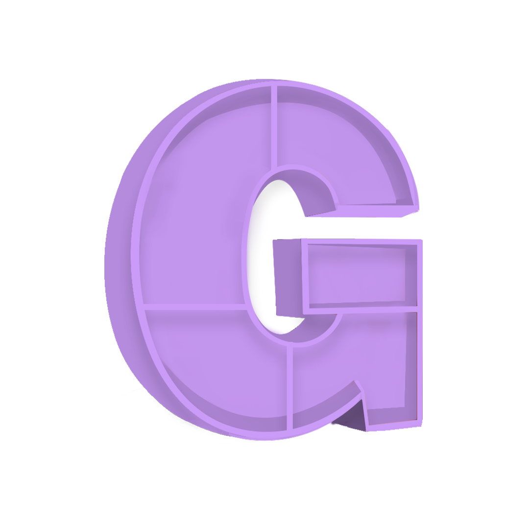 G Alphabet Shelf