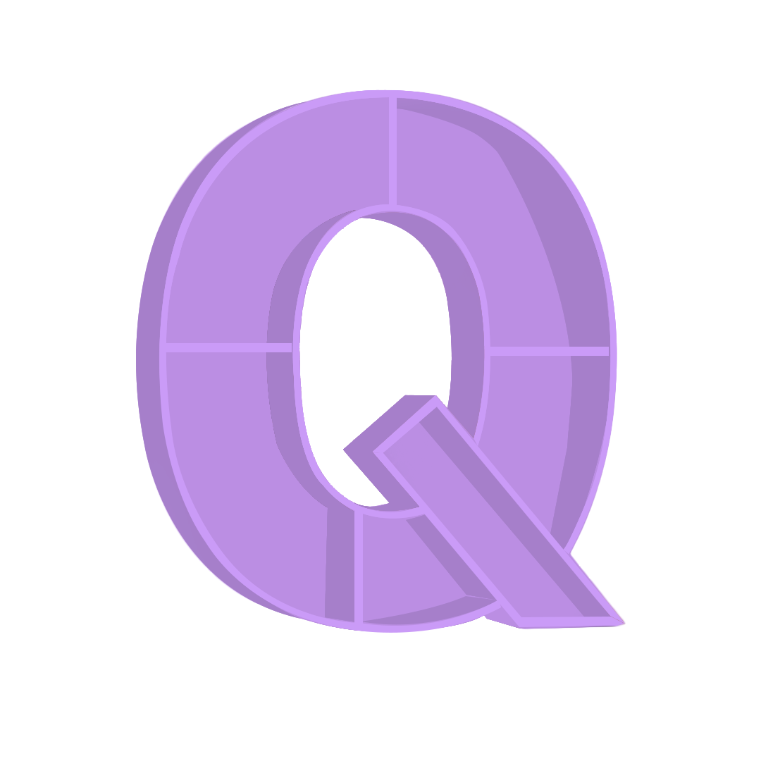 Q - Alphabet Shelf
