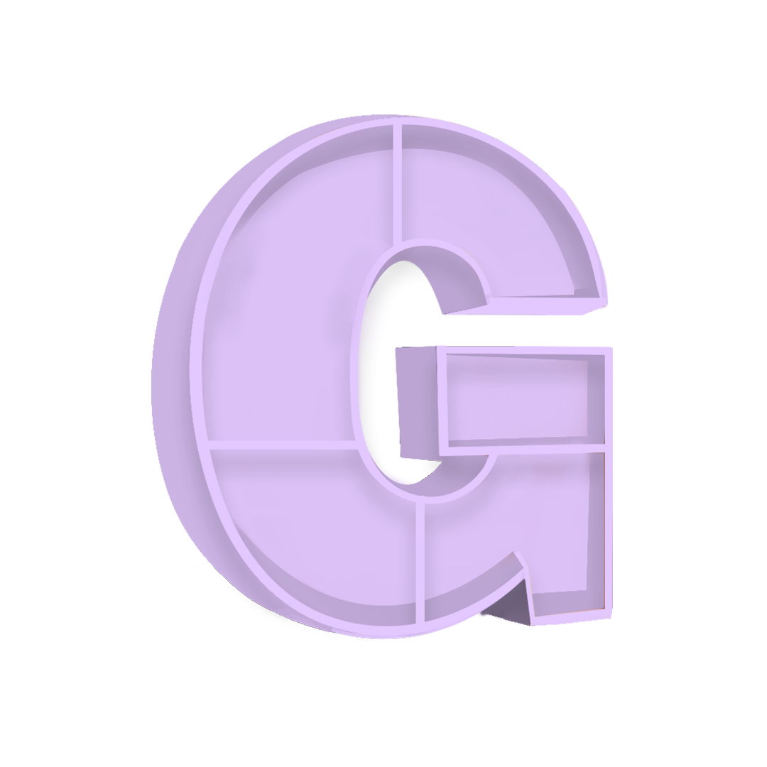 G Alphabet Shelf