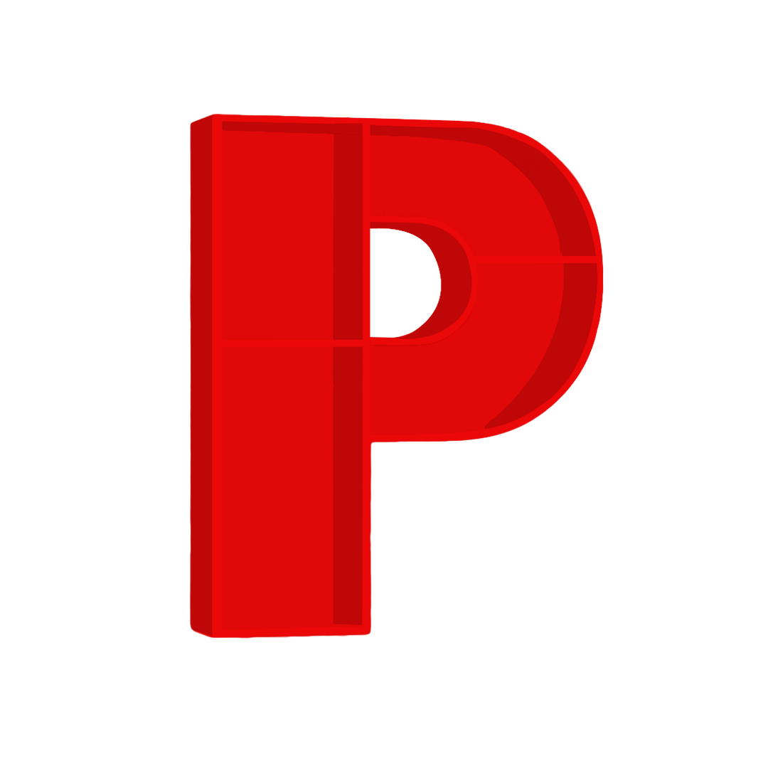 P - Alphabet Shelf