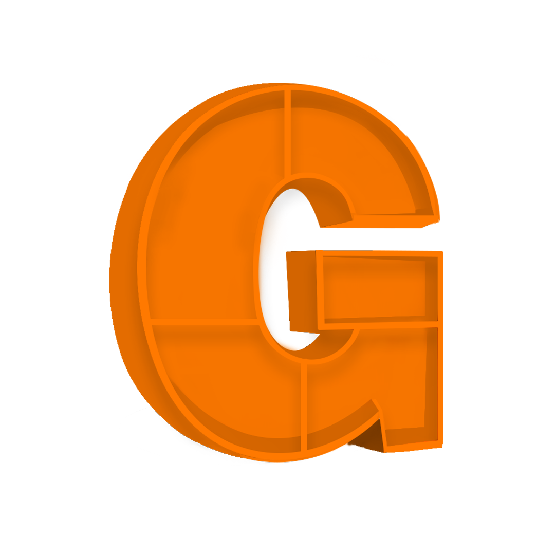 G Alphabet Shelf