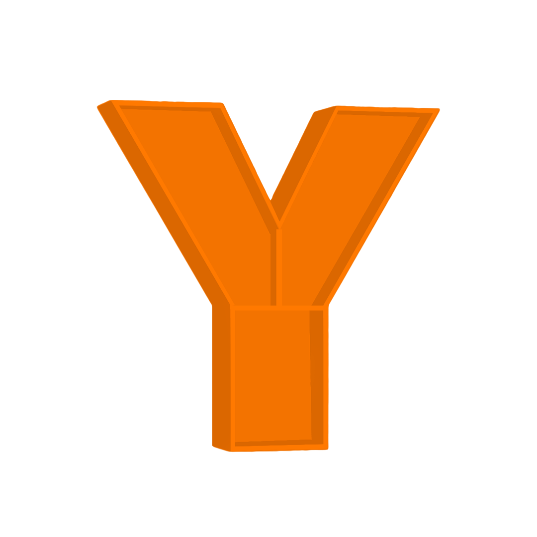 Y - Alphabet Shelf