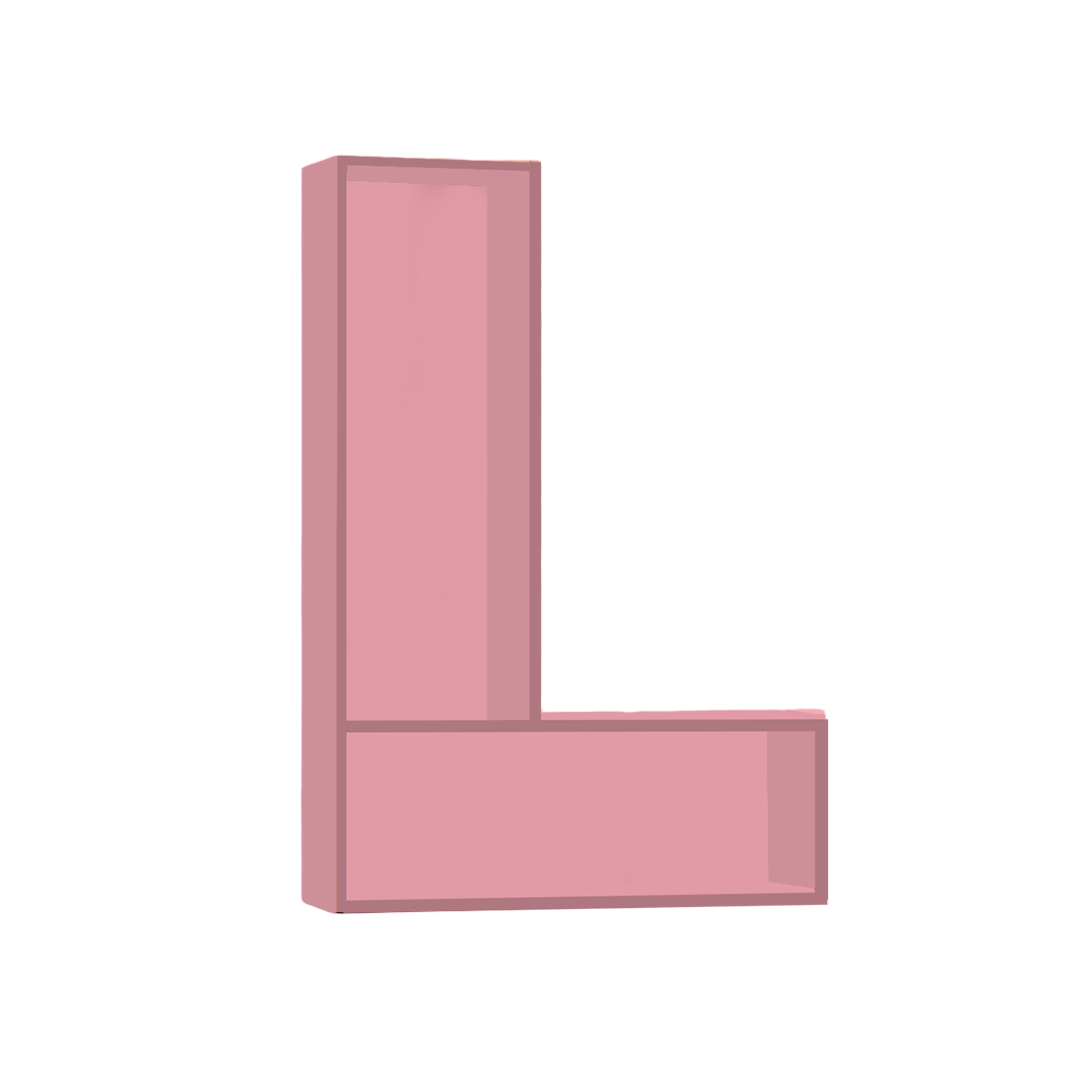 L - Alphabet Shelf