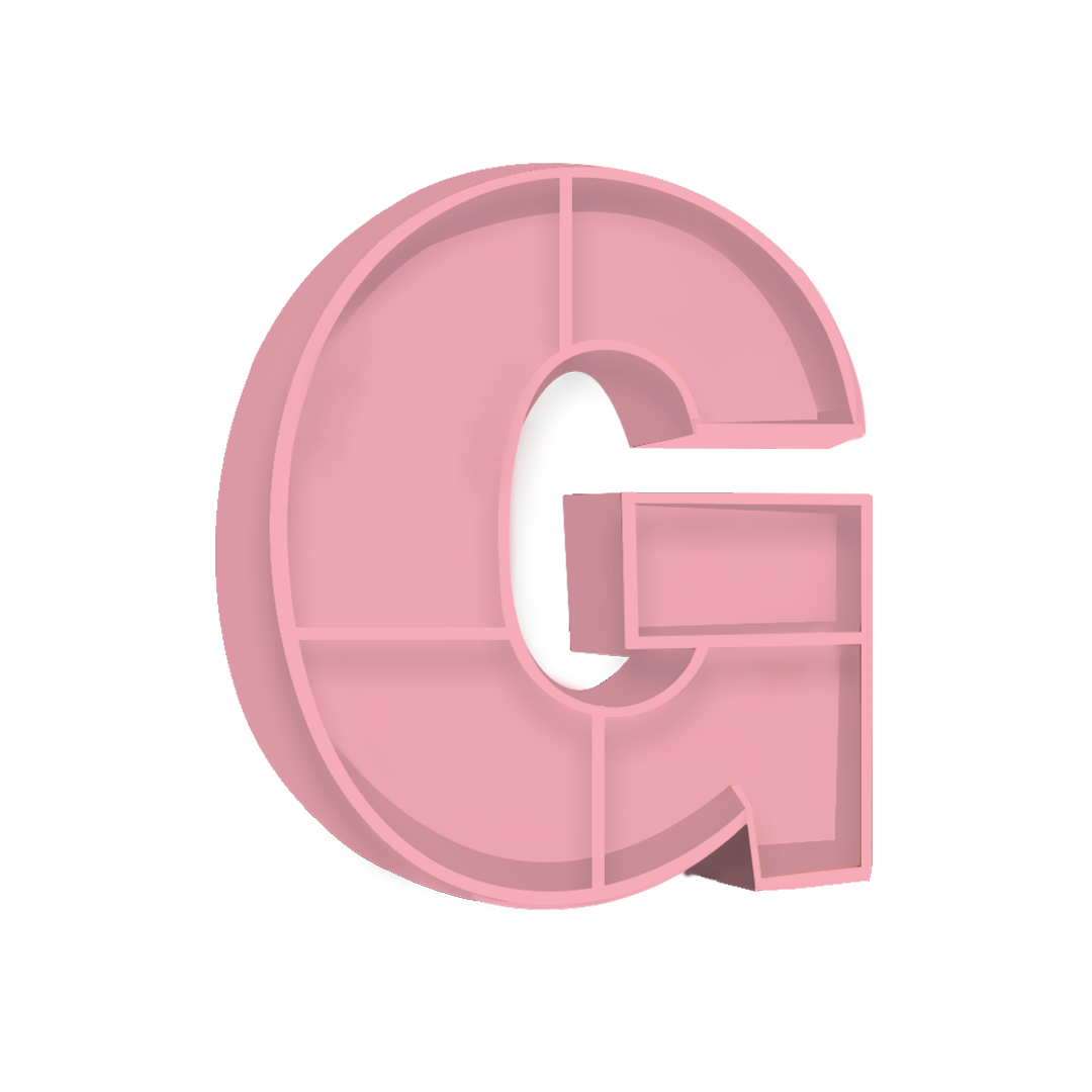 G Alphabet Shelf