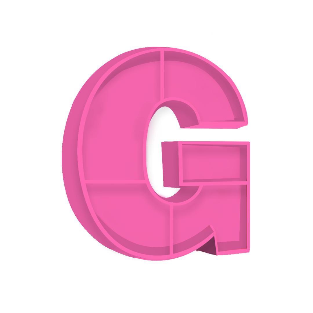 G Alphabet Shelf