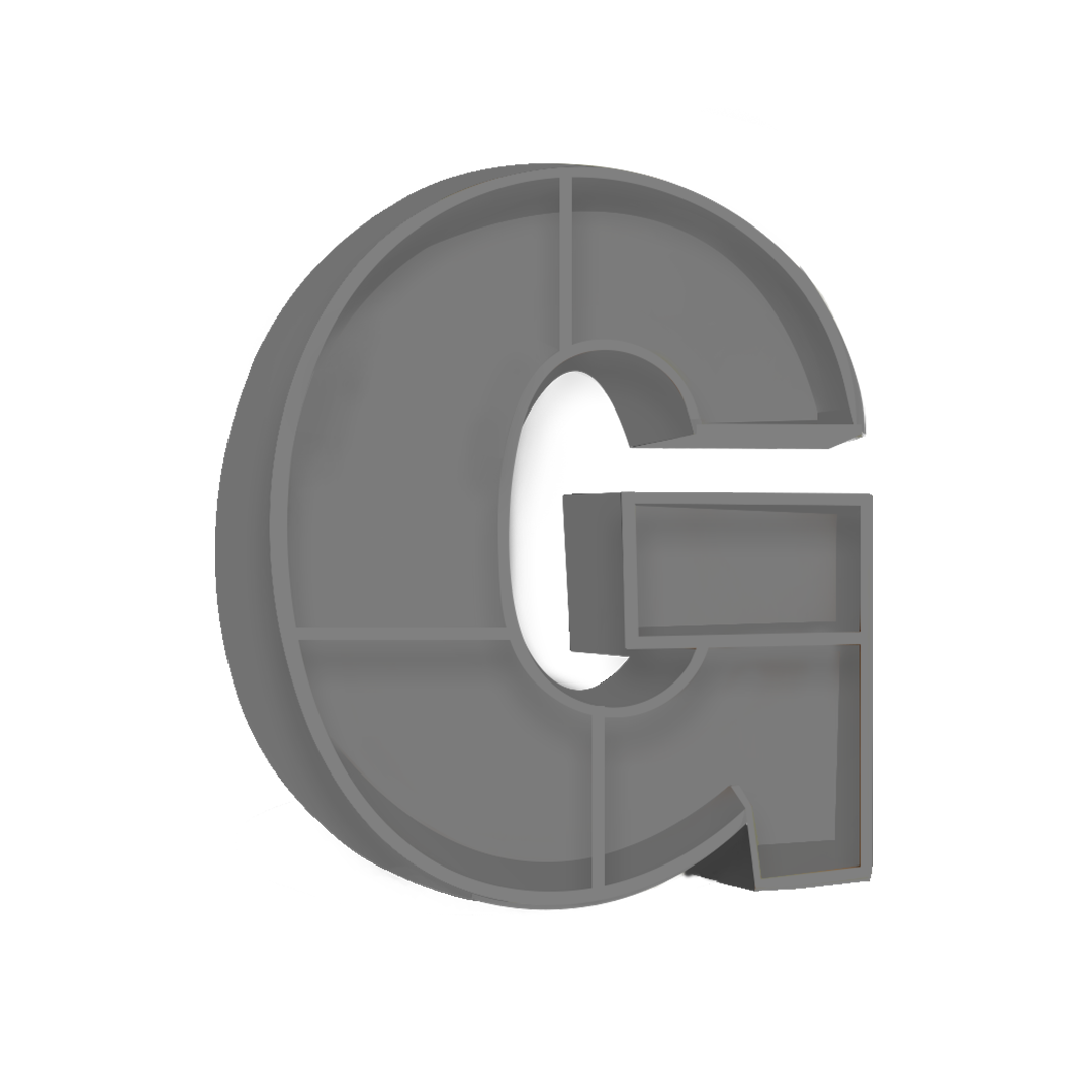 G Alphabet Shelf
