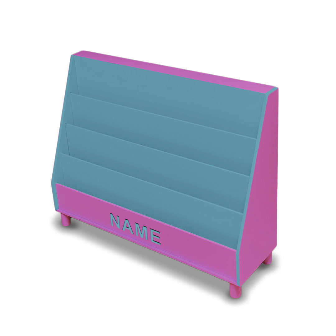 Bookshelf with Dual Color