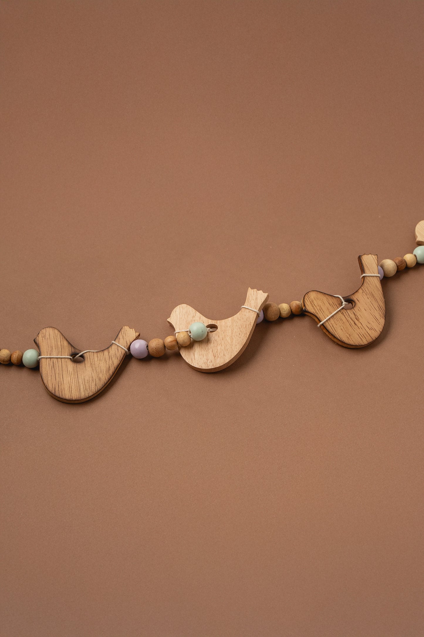 Wooden bunting for Christmas