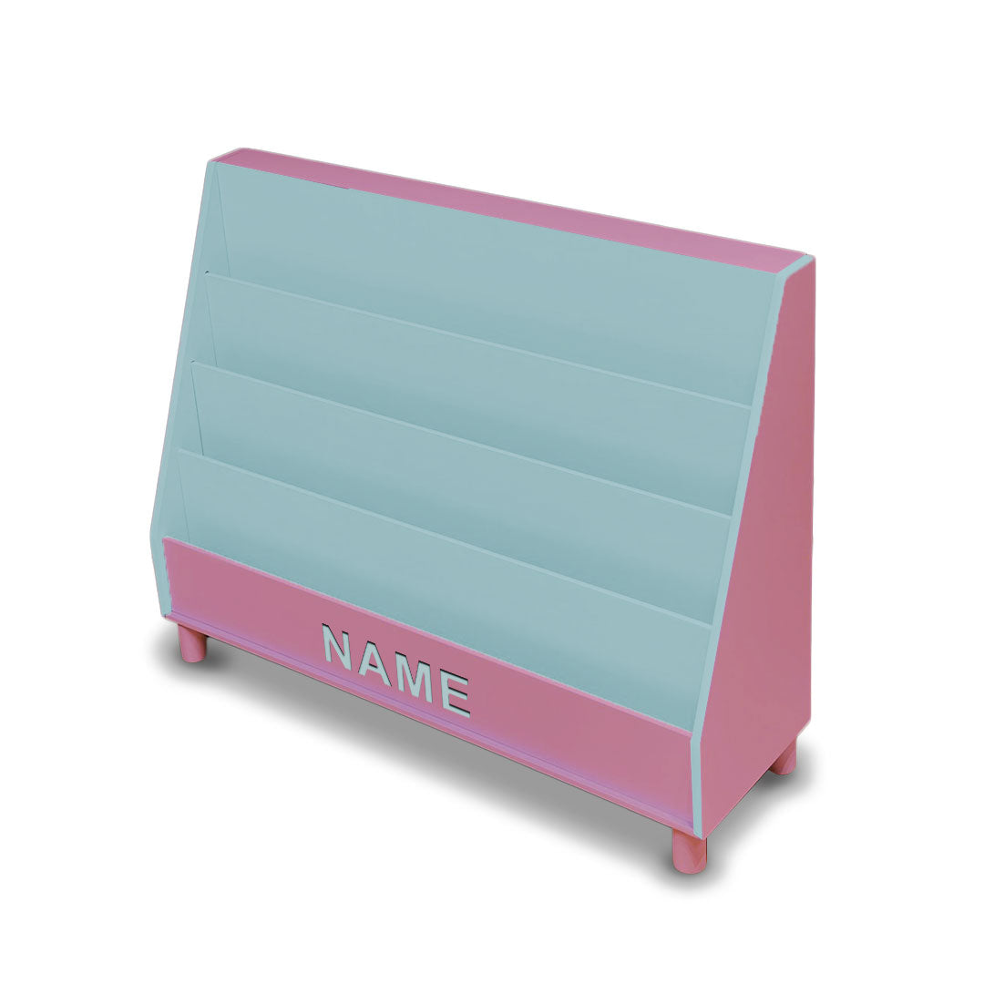 Bookshelf with Dual Color