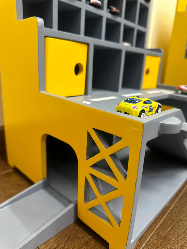 Mixed Slot Toy Car Storage Organiser