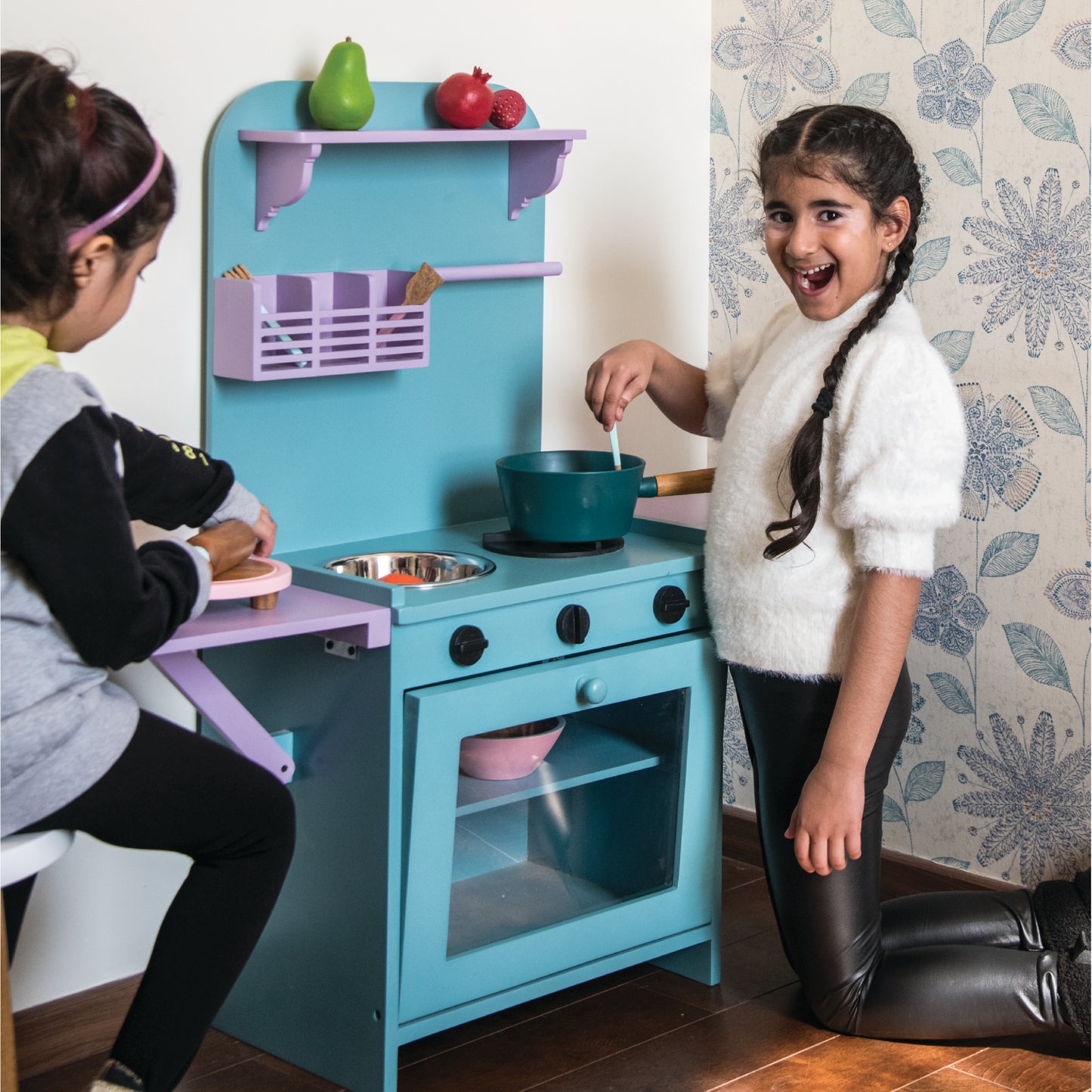 Mini kitchen (41") | Best kids play kitchen | Role play cooking toys | Pretend Play Kitchen | Play Kitchen kids from 2 year - 10 years
