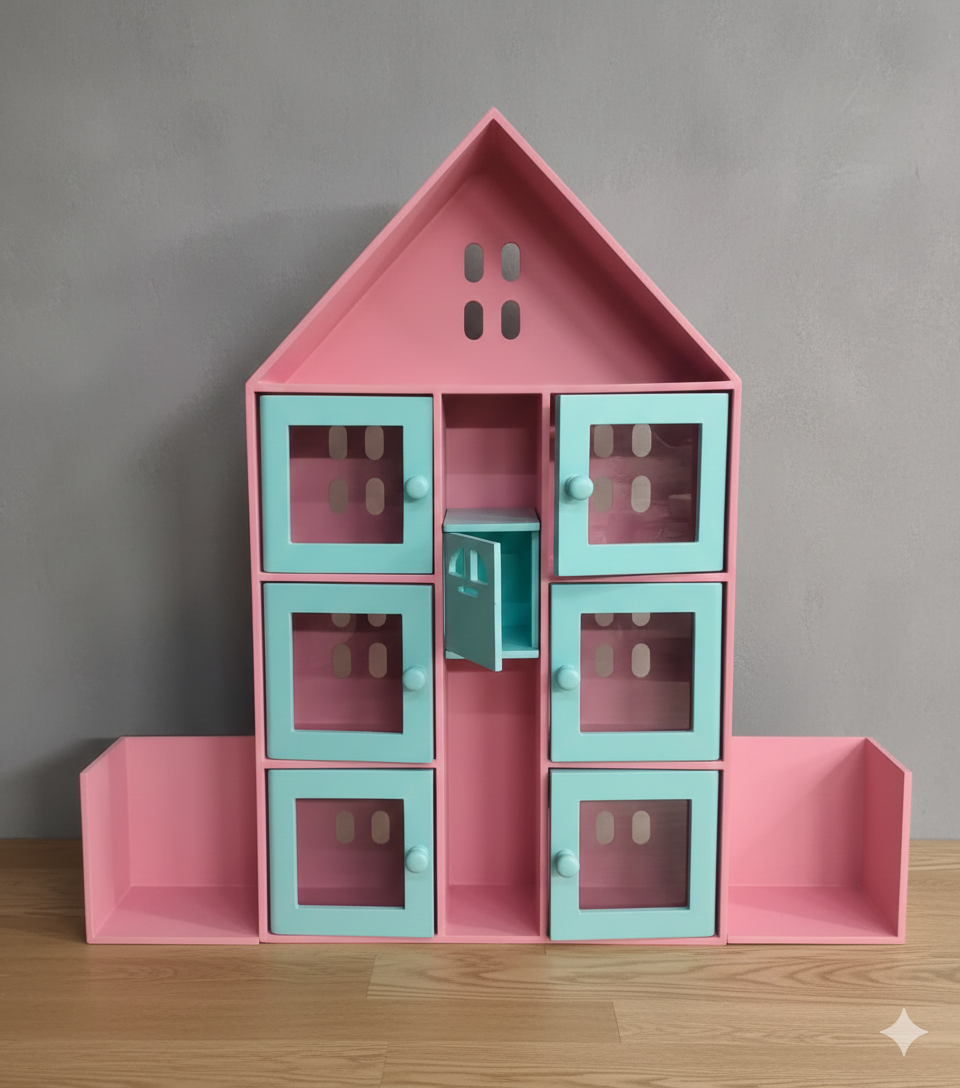 Doll House with Movable Lift
