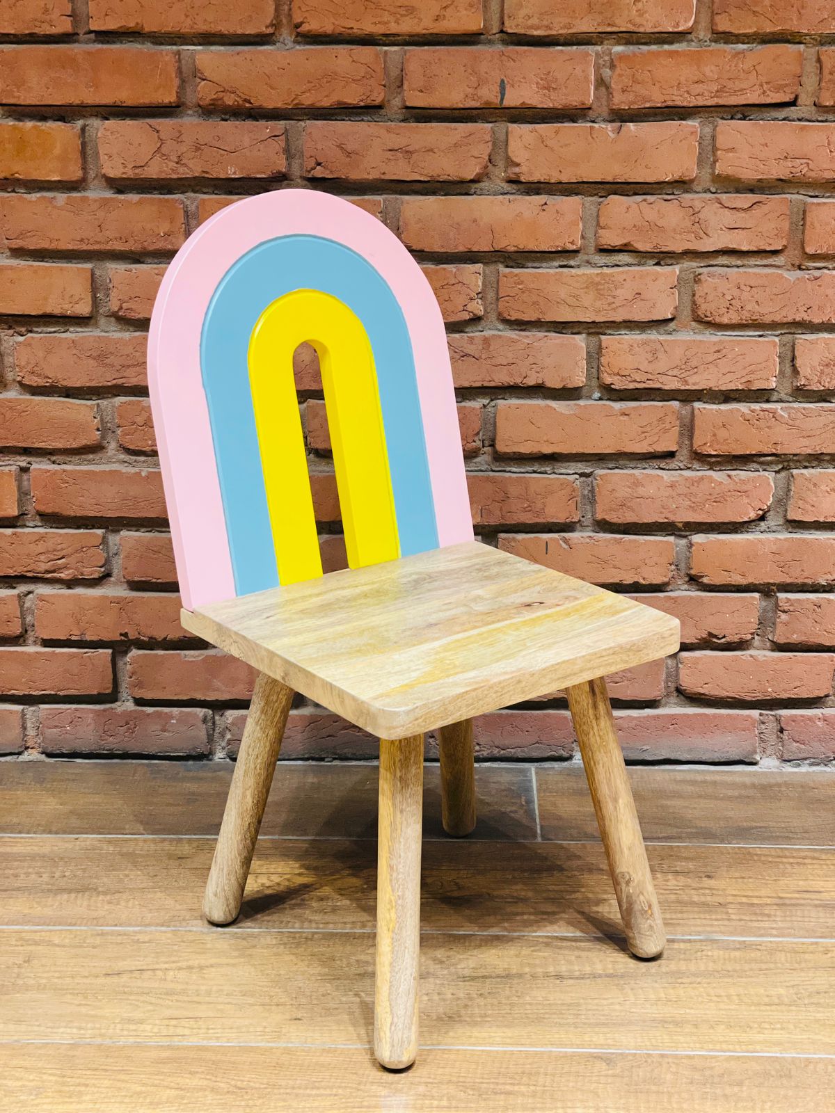 Rainbow Study Table & Chair for Kids