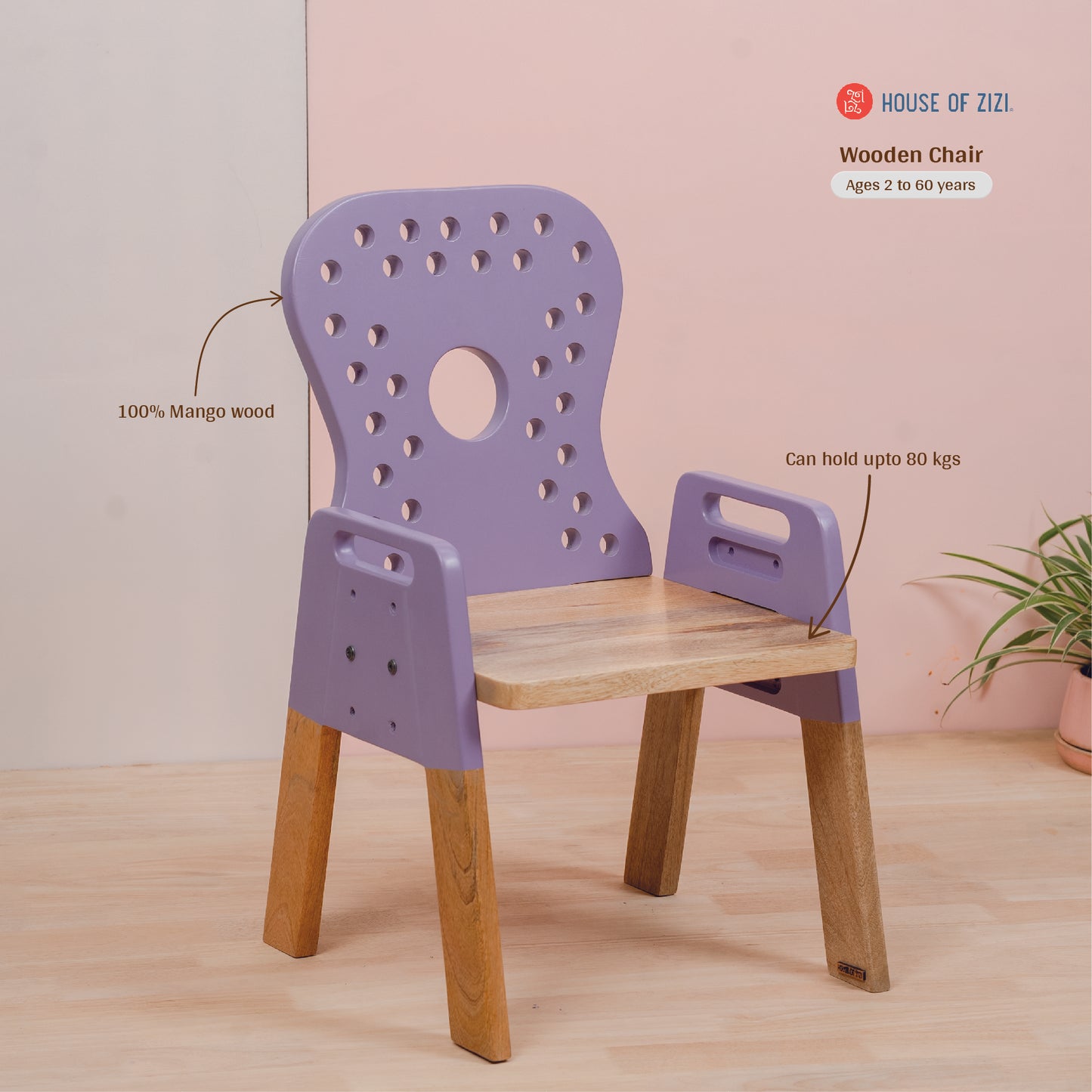 Sensory art table with height adjustable chair