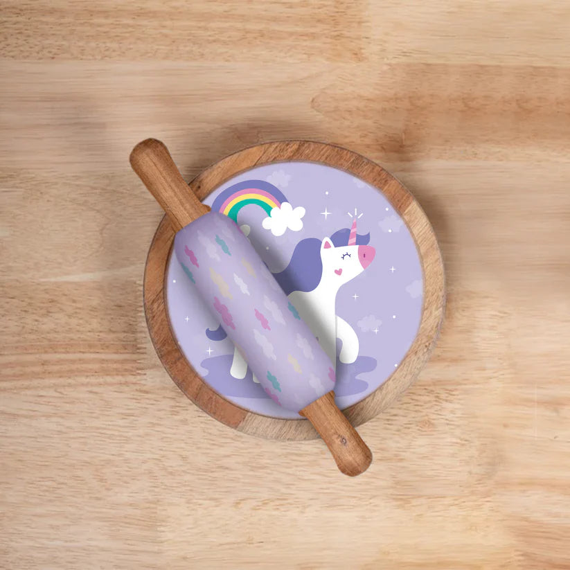 unicorn design kids roti maker