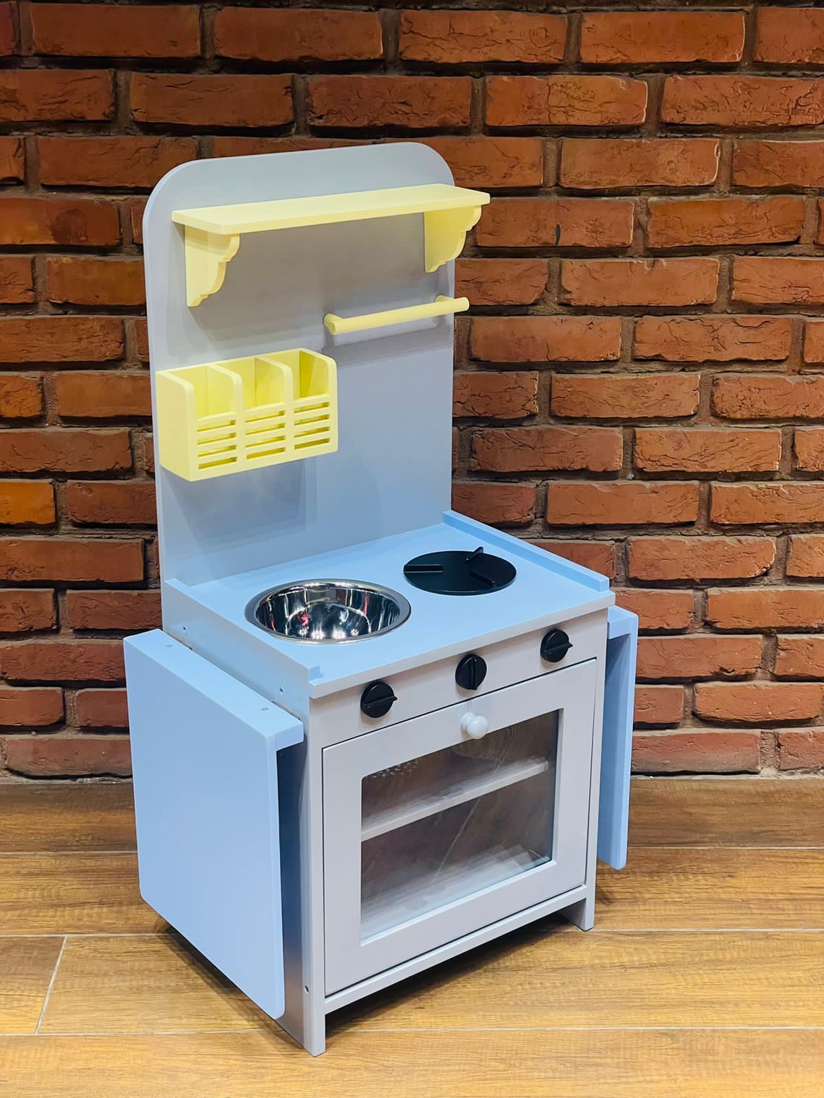 Mini Kitchen (41 Inches ) with Extension tables - House of Zizi