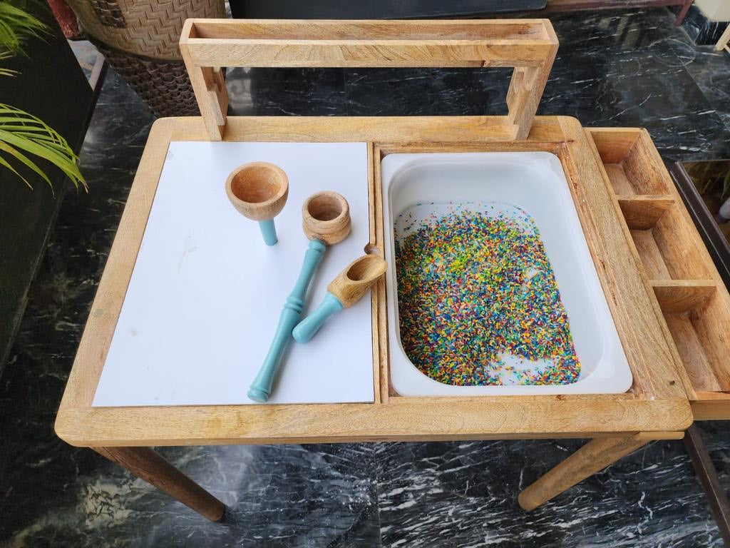 What are Sensory tables?