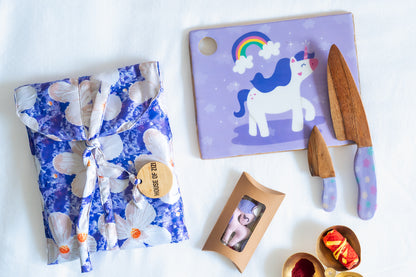 Montessori Mealtime Kit - Unicorn Theme