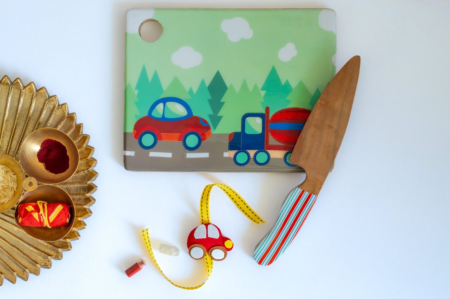 Montessori Mealtime Kit - Car Theme