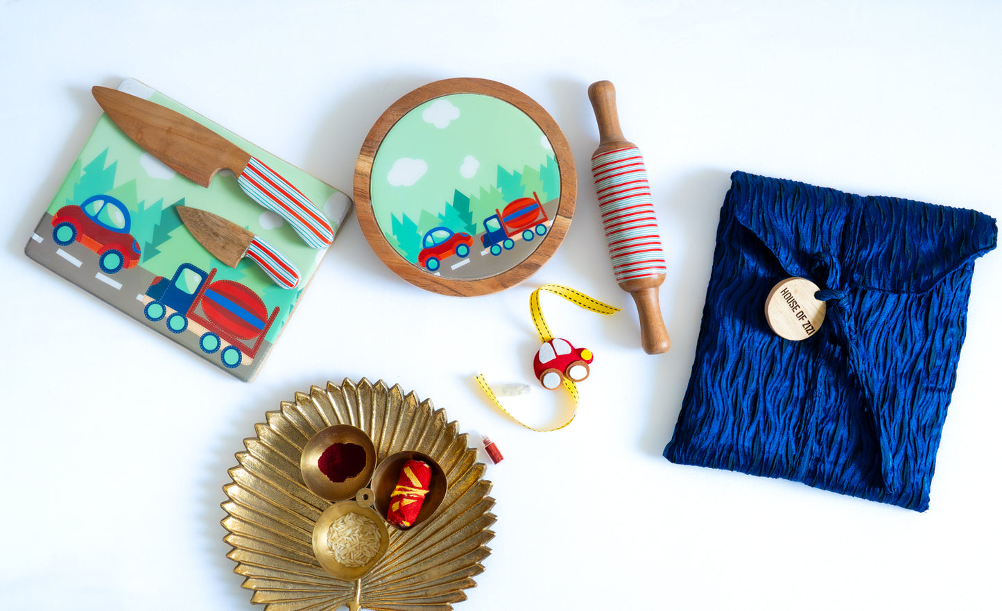 Montessori Mealtime Kit - Car Theme
