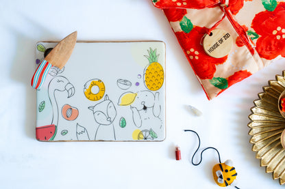 Montessori Mealtime Kit - Animals Theme