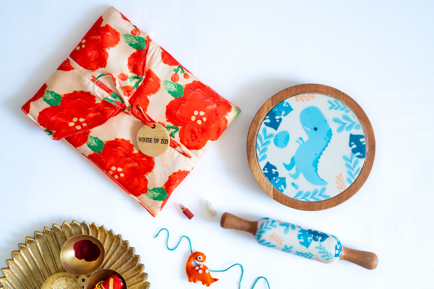 Montessori Mealtime Kit - Dinosaur Theme