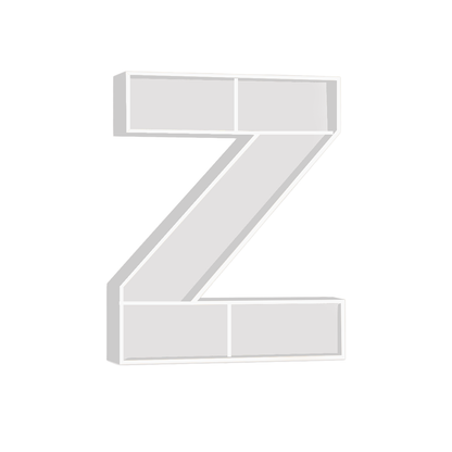 Z - Alphabet Shelf