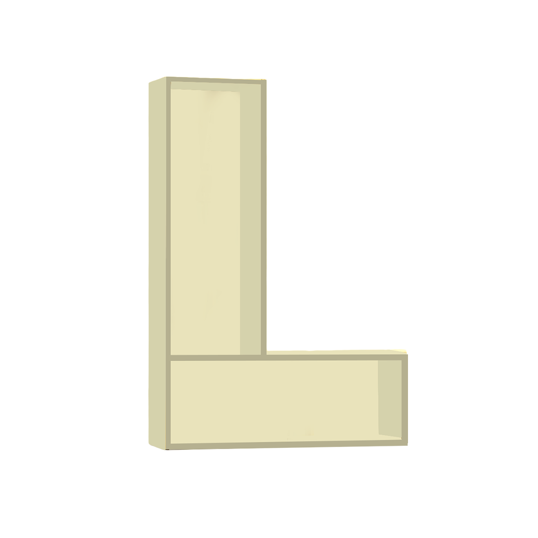 L - Alphabet Shelf