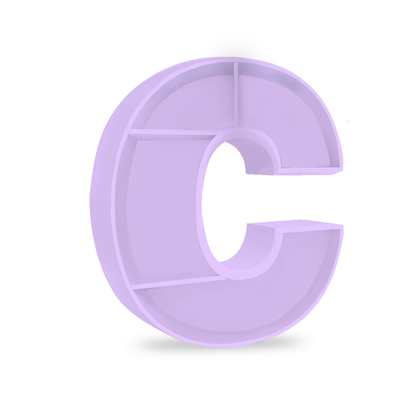 C Alphabet shelf