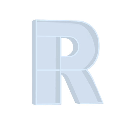 R - Alphabet Shelf