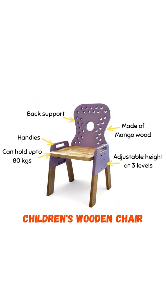 Kids Chair - 3 height level