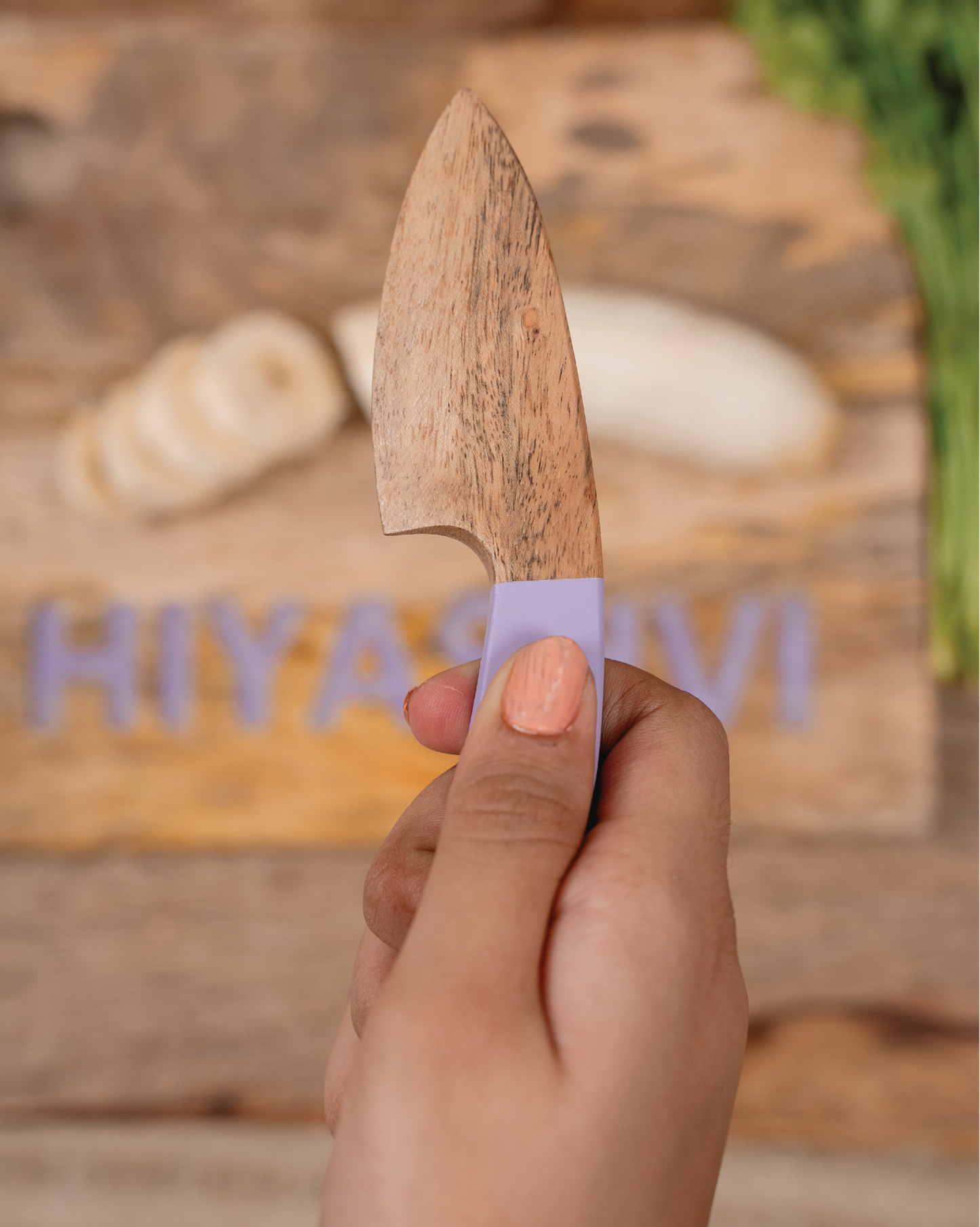 Mini Montessori Knife - Toddler special | Child Friendly Kitchen Knife | 1 Year - 4 Years | Montessori Practical Life Skills