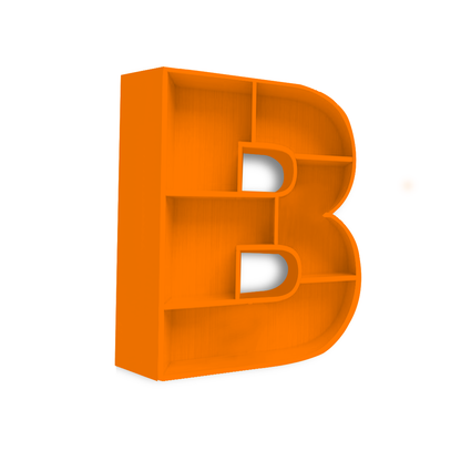 B - Alphabet Shelf