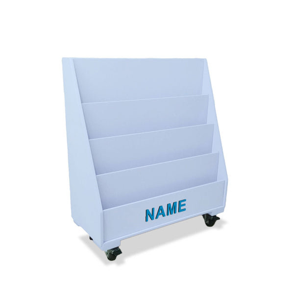 Bookshelf with Wheels