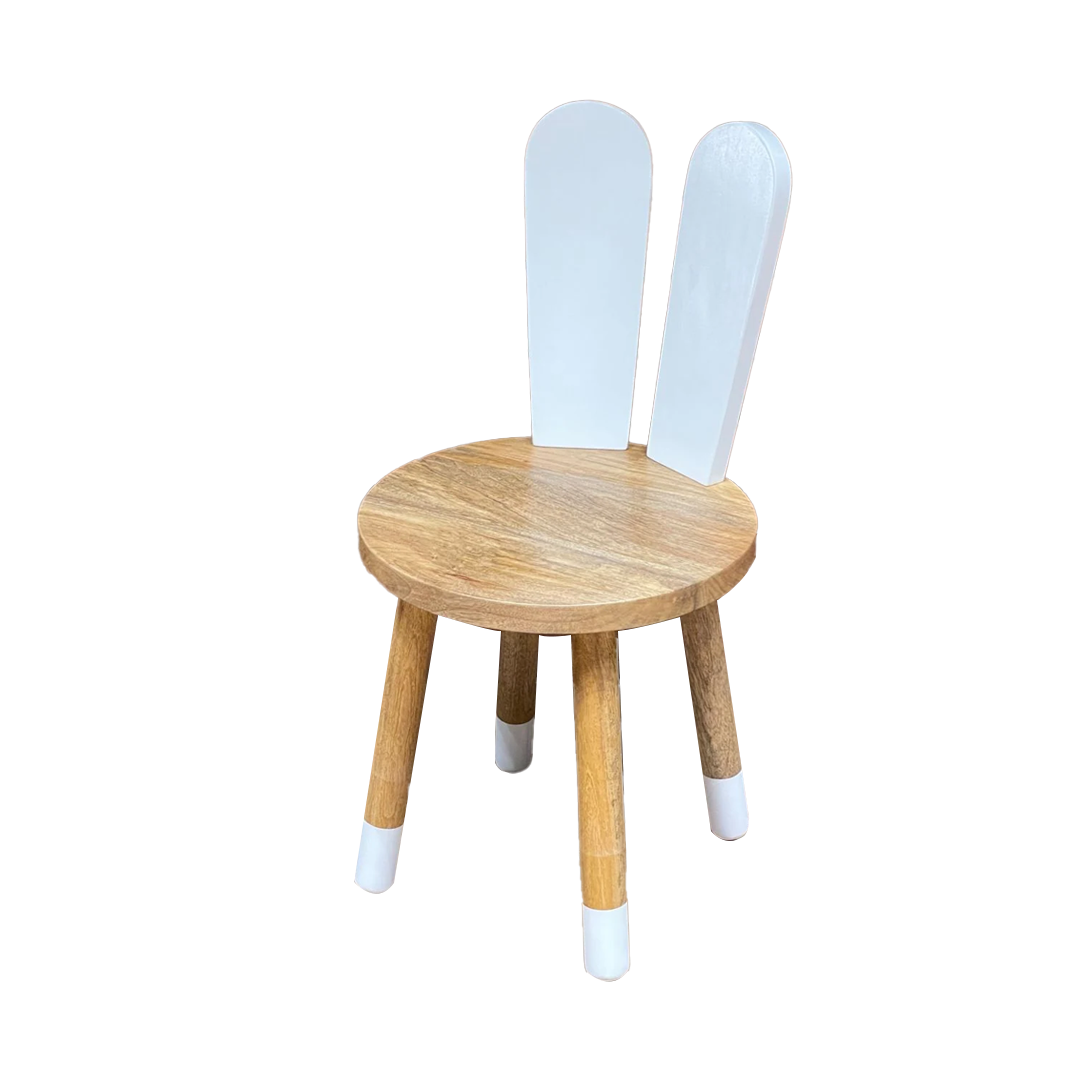 Bunny Chair | Chair with Toddlers | Mango wood
