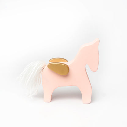 Wooden Unicorn | Waldorf Animals | Unicorn Toy Figurine | Pony Land | Imaginative Toys | Mythological Animals l Handcrafted Open Ended Toys