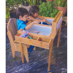 Sensory Table with Art station | Kids study table
