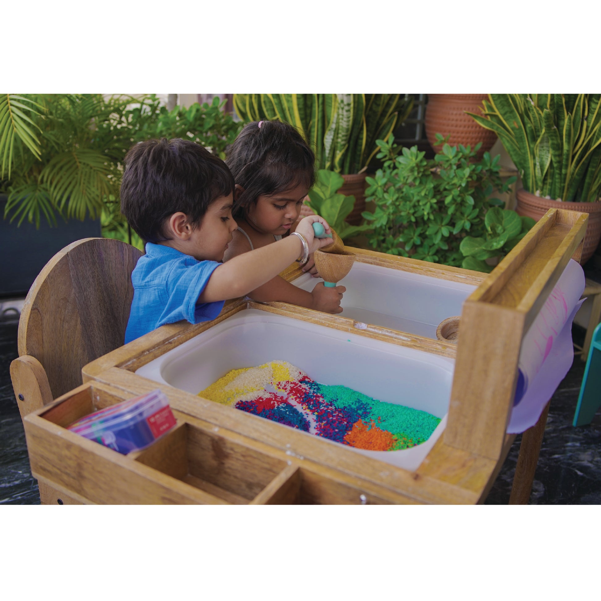 Sensory Art Study Table Develop Fine Motor Skills Enhance