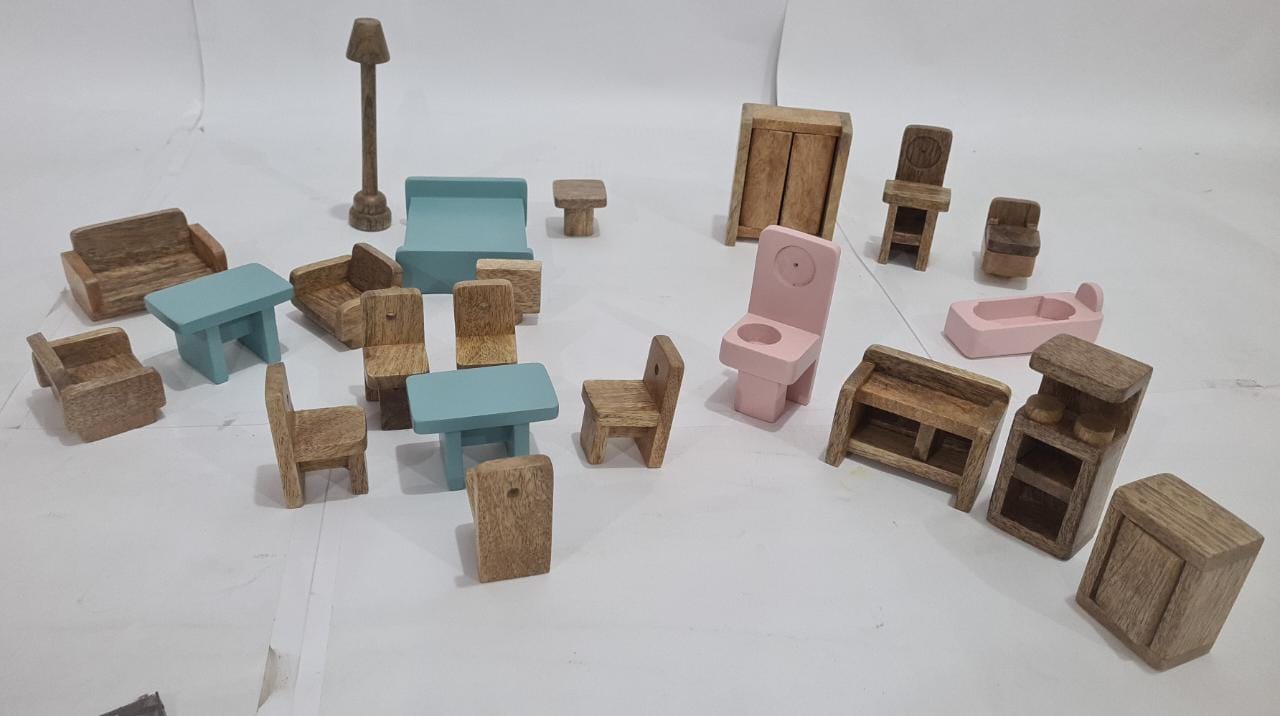 Doll house-  miniature furniture