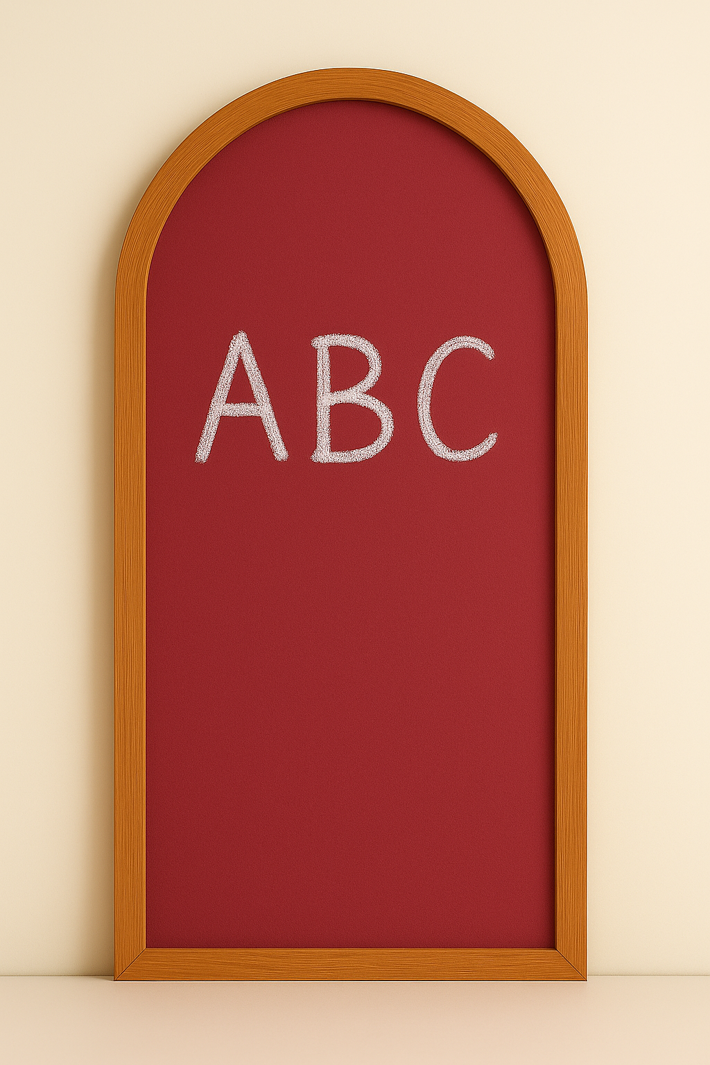 Colourful Magnetic Scribbling Board | House Shaped | Arch shaped| Wooden Border