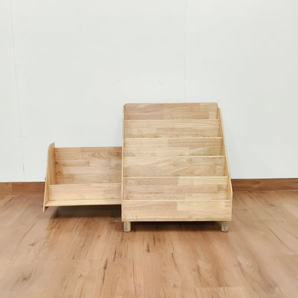 Bookshelf with storage | Wooden Bookshelf