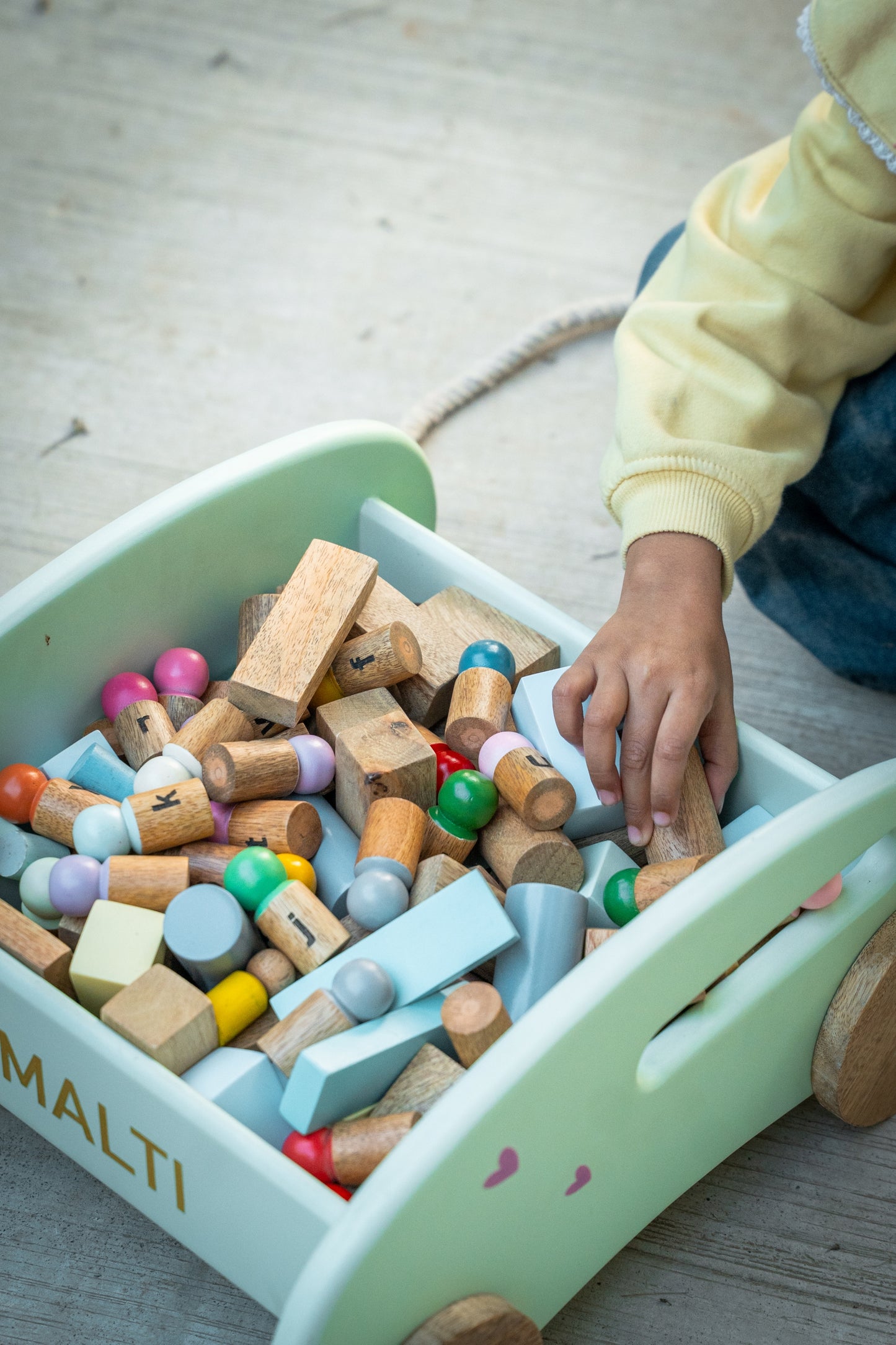 Pull-Along Wagon | Cart for kids