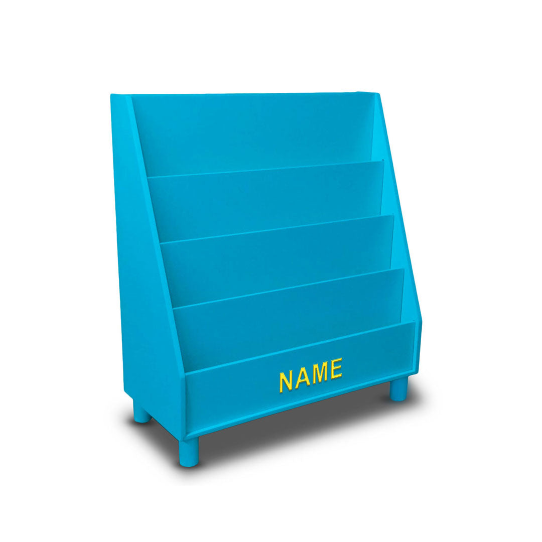 Montessori-style mango wood bookshelf