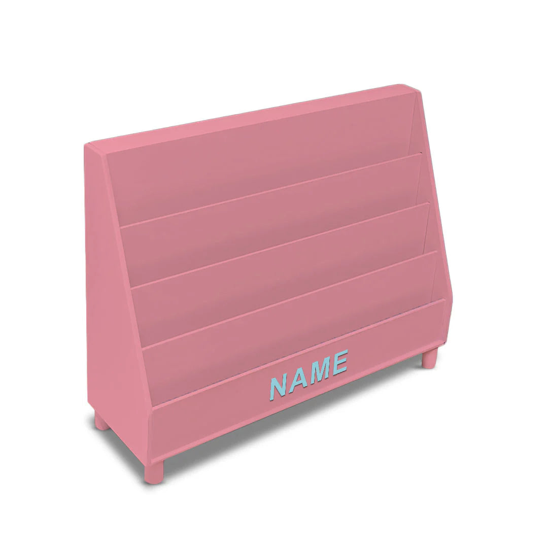 Pink bookshelf