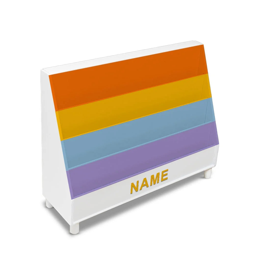 Rainbow color Kids Bookshelf