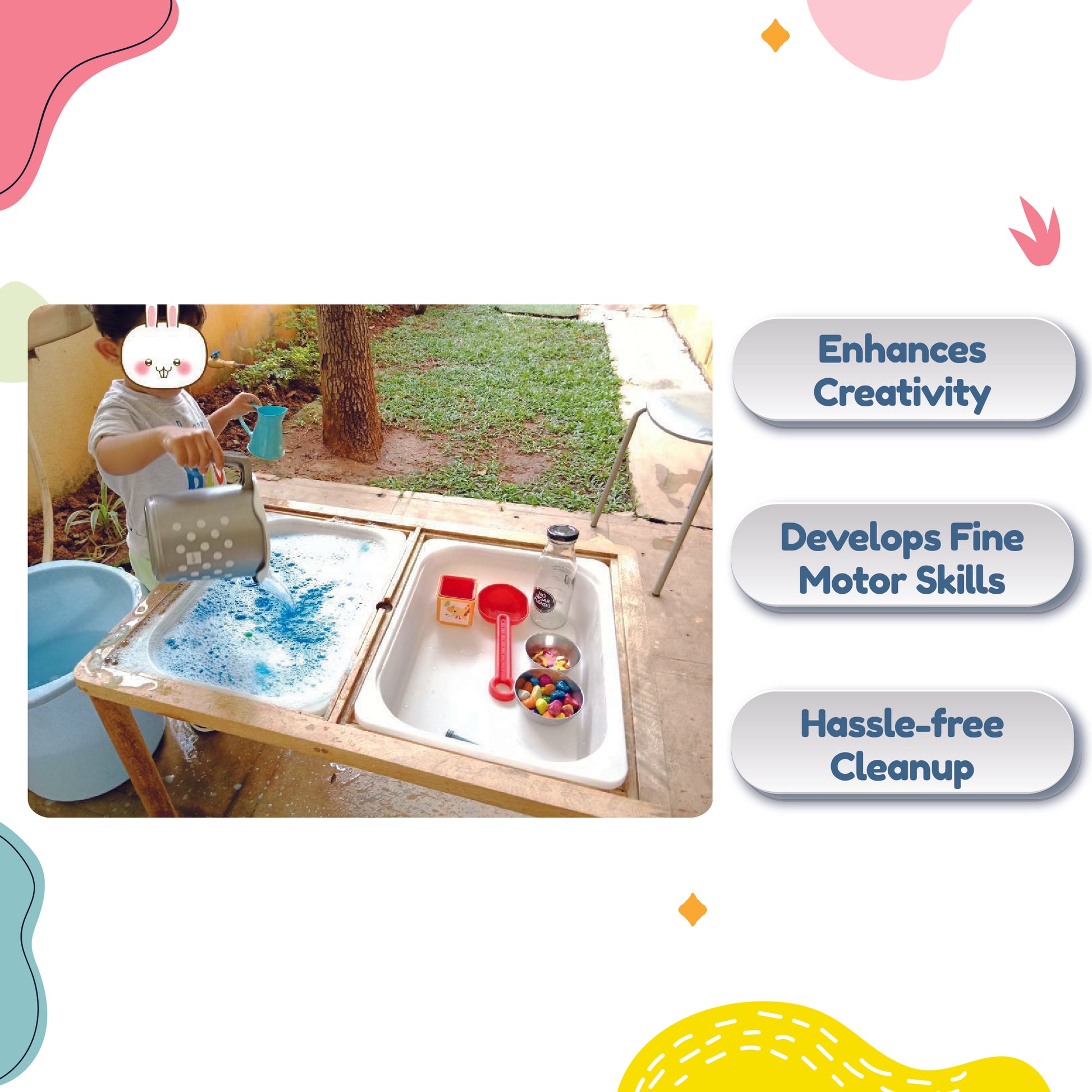 Sensory Table Sensory Bin Table – House of Zizi